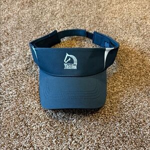 Tattini Black Visor Cap